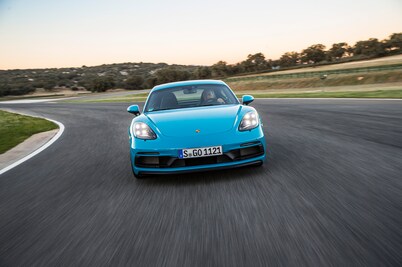 Hot Shoe Andy Pilgrim Proves the Porsche Cayman GTS Is a Track Terror