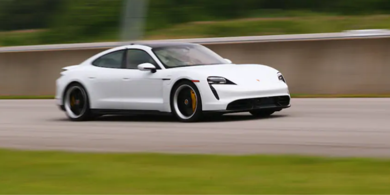 First U.S. Track Test: 2020 Porsche Taycan Turbo S Is Bonkers-Quick